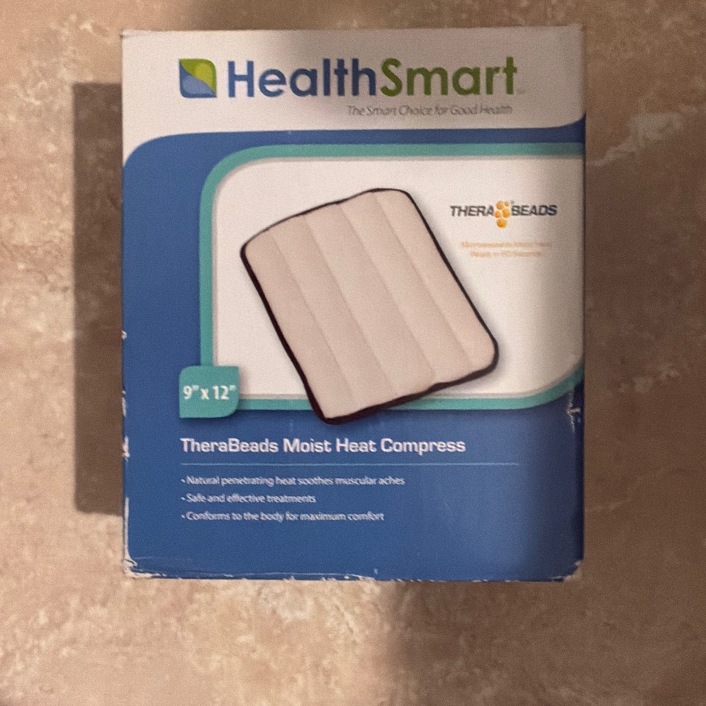 TheraBeads Moist Heat Compress - White